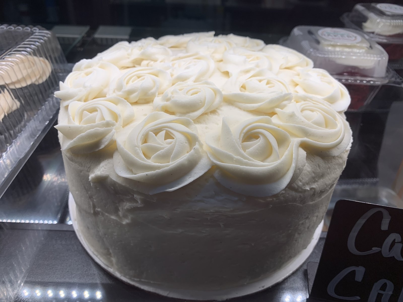 Buttercream rose dome