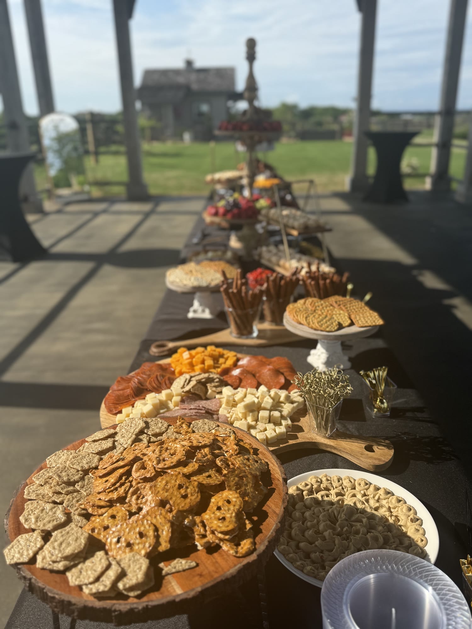 Charcuterie and grazing spread